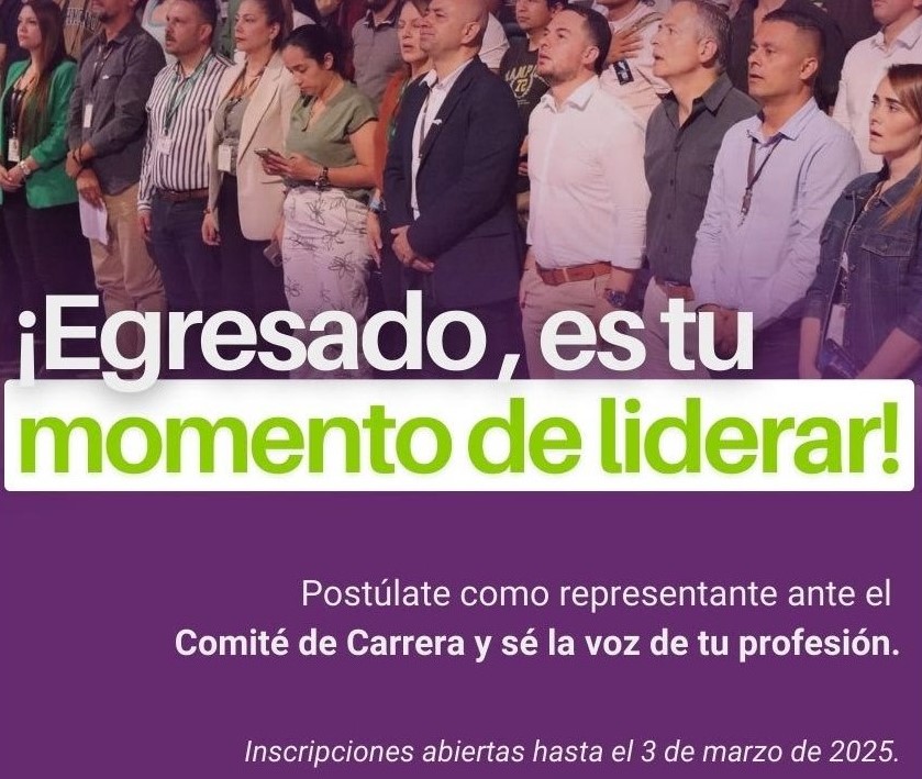 Convocatoria representante egresados